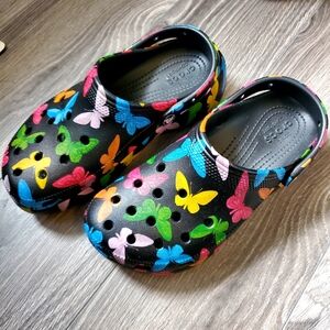 Crocs Butterfly Wedge